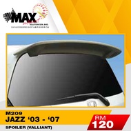 M209 HONDA JAZZ 2003 -2007 SPOILER VALLIANT FIBREGLASS WITHOUT PAINT