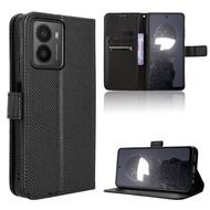Fashion Diamond Flip Cover For HMD Fusion 5G Wallet Case Lanyard PU Leather Casing Card Slots