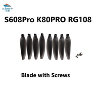 S608Pro K80PRO RG108 MAX GPS RC Drone Accessories Propeller S608 K80 PRO Quadcopter Spare Parts Blad