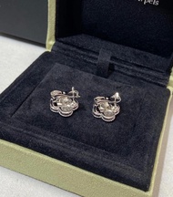 Van Cleef & Arpels 黑武士鐳射耳釘耳環