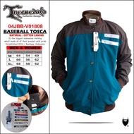 HIJAU Men's Baseball Jacket - Men's Baseball Jacket - Men's Varsity Jacket - Green Baseball Jacket T