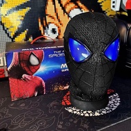 Extraordinary Winkable Halloween Spider-Man Headgear Gift Touch Movable Hero cos Adult Mask Eyes 69t