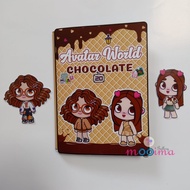 Paper doll avatar world game Latest chocolate Series Toys Scissors And Sticks
