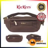 KICKERS ORIGINAL COW LEATHER WAIST POUCH BAG BEG LELAKI KULIT ORIGINAL LEMBU ASLI BEG PINGGANG BRAND