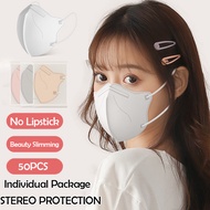 【KN95 Duckbill 5D】KN95 Mask 50PCS For Adult KN95 Duckbill Face mask Butterfly 5Layers Protective Reusable Unobstructed Breathing earloop Disposable high-quality masks facemask kf94 Color high quality Water Column Pole Meltblown 3D