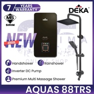 DEKA AQUAS 88TRS DEKA Water Heater With Rainshower DC Booster Pump Aquas Series Instant Heater Showe