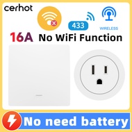 R RF433 Self-Generating American Standard Remote Control Socket Wireless Remote Control American Sta