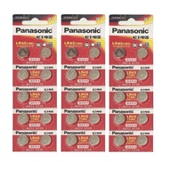 [SG] [30 Pieces] Panasonic LR43 AG12 SR43SW 386 Alkaline Button Battery