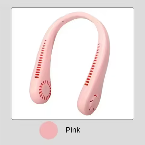 1PC Fan Long Endurance New Mini Neck Portable No Bladeless Hanging Neck Rechargeable Air Cooler 3 Sp