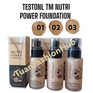 TESTONL NUTRI POWER FOUNDATION 45ML IRONY, LIGHT IRONY, NUDE