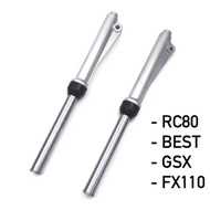 Fork RC80 RC100 BENZ 110 RC110 FX110 SMASH GSX110 BEST FORK DEPAN BATANG FORK ASSY SUZUK REVO SMASH 