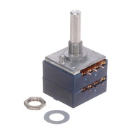 Alps Blue Velvet 100k Ohm volume control Panel Mount Potentiometer