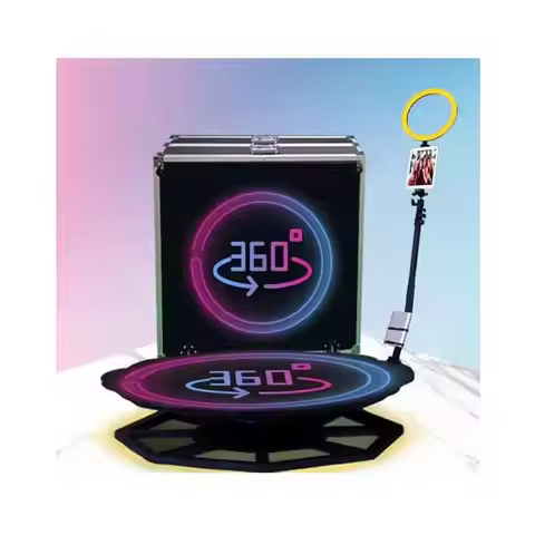 Selfie 360 Booth Stand Video Booth 360 Degree Camera Photobooth 360 Photo Booth Automatic