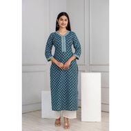 READYSTOCK NAYO (Size XL) Cotton Kurti Women Kurta tops indian ladies
