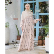 ASYALIA DRESS UNIQLO GAMIS RAYON BY MUSLIM DAILY DRESS YESSANA HOMEY W