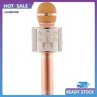 COOD Bluetooth Wireless Karaoke Microphone Phone Music Player Record KTV MIC Speaker