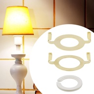 Aayang ฐานอานพิณโคมไฟ E27 2ชิ้นด้ามจับที่ครอบโคมไฟ E27พรีเมี่ยมแข็งแรงเพื่อ E14การแปลงไม่ลื่นและแหวน