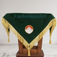 Dharma Wanita Tray Tablecloth beludru Size 72 x 72 cm