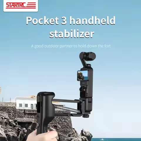 OSMO Pocket 3 Handheld Stabilizer Mini Z-Axis Anti-Shake Handle Grip Holder Storage Protective Case 