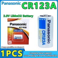 1PCS Panasonic CR123A Lithium 3V Arlo Camera Battery CR17345 DL123A EL123A 123A Laser Pen Smoke Alar