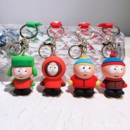 Popular cartoon figure South Park keychain pendant bag car keychain accessory gift