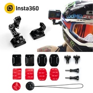 Insta360 Helmet Mount Bundle Motorcycle Bike Adhesive for ONE X3 X2 RS 360 Camera