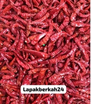 MURAH ( 1kg ) CENGEK/CABE RAWIT TEJA CAPLAK KERING TANPA TANGKAI KULITAS SUPER PEDASSSS