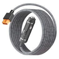 Kabel Pengecas Kereta TAIFU 12V/24V XT60i untuk Anker SOLIX Series C300C1000, EF ECOFLOW River Delta