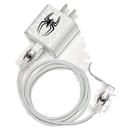 IPHONE Cute 18w/ 20w Charger Case for Spider-Patterned Charger Protectiveiphone Casing Iphone