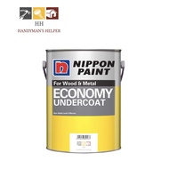 5L NIPPON PAINT ECONOMY UNDERCOAT CAT UNDERCOAT UNTUK BESI KAYU