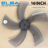 ELBA 16inch 5blades model Fan Blades/Elba high quality replacement fan blade