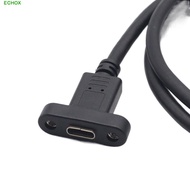 ECHOX Type C Extension Cable Spacing 17mm 0.3m/0.5m/1m/1.5m Extended Line Type C USB3.1 Male To Fema