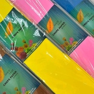 Gold Leaf Crepe paper / Kertas Tissue / Kertas Bunga / Kertas Crepe / Craft Paper / Kertas Jagung