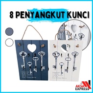 Penyangkut Kunci Tempat Sangkut Kunci Gantung Kunci Kotak Kunci Key Holder Home Decor Key Holder Wal