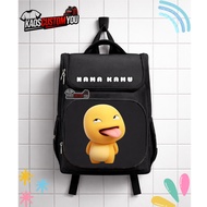 Cute nailong Backpack, unique Nailong bag, Custom Name Nailong Backpack