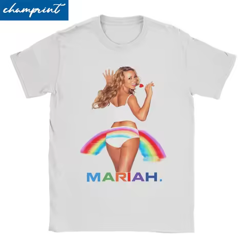 Mariahs T-Shirts for Men Women Creative 100% Cotton Tees Crew Neck Short Sleeve T Shirt Printed Tops