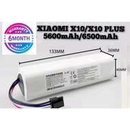 Xiaomi X10 B101CN Xiaomi X10 Plus B105CN Xiaomi Mop 2 Ultra 5200mAh/6500mAh Vacuum Robot  Battery