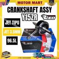 YAMAHA Y15ZR Y15 RACING CRANKSHAFT ASSY JET 3.5MM 7MM 96.5L JACK TIPU JACK SOROK GRANSHAFT ORIGINAL 