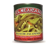 墨西哥食品 - 鹽水浸切條墨西哥辣椒 800g