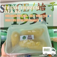[FREE DELIVERY] 400GRAM SAMS DURIAN FRESH FROZEN D24 XO
