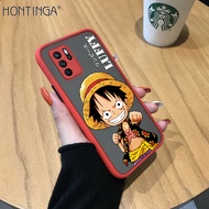 Hontinga เคสมือถือ เคสโทรศัพท์ เคส OPPO Reno6 Z Reno6Z Reno 6Z 6 Z 5G กรณีการ์ตูนอนิเมะลูฟี่กรณีนักบ