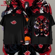 BAJU NARUTO AKATSUKI MEMBERS GRAPHIC COTTON TSHIRT FOR MEN WOMEN ANIME TSHIRT KAOS MEN CASUAL TOP #0