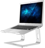 Laptop Stand Ergonomic Aluminum Laptop Mount Computer Stand Detachable Laptop Riser Notebook Holder 