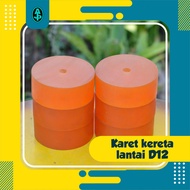 Floor car loko rubber diameter 12 Cm