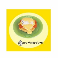 Remen Gudetama Eggs Benedict (Gudetama na hitosara Set).