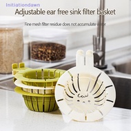 [Initiationdawn] Rabbit Draining Basket,Kitchen Sink Drain Basket,Rabbit Ears Sink Filter Basket,Sturdy Kitchen Sink Strainer For Fruit New