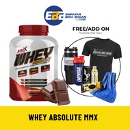 MMX Whey Absolute 4.4lbs /2kg - Makanan tambahan protin whey