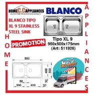 BLANCO TIPO XL 9 STAINLESS STEEL SINK