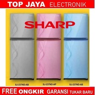 KULKAS SHARP 2 PINTU TANPA BUNGA ES NEW SERIES