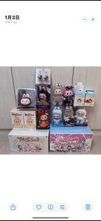 現貨Pop Mart Labubu 拉布布全新原封不議 價全部未拆 Labubu 馬卡龍整端/  Labubu 坐坐全箱未拆盒 可抽盲盒  可能有隱藏版。   可以會有隱藏版